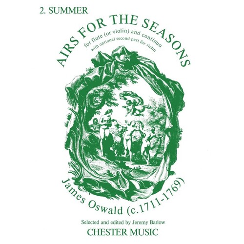 Oswald Seasons(Summer)Flute And Piano(Arc) (Softcover Book)