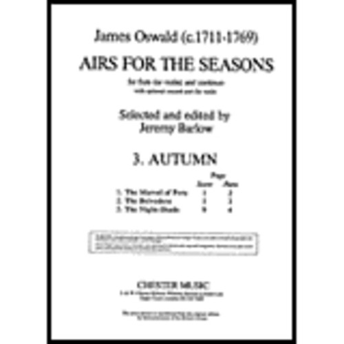 Oswald Seasons(Autumn)Flute And Piano(Arc) (Softcover Book)