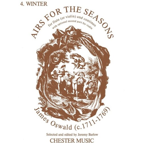 Oswald Seasons(Winter)Flute And Piano(Arc) (Softcover Book)