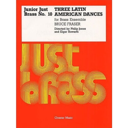 Junior Just Brass 10 Latin American Dances Sc/Pt (Music Score/Parts) Book
