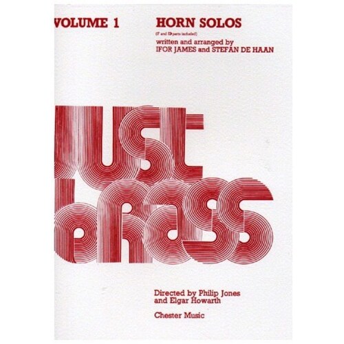 Just Brass Horn Solos(F Or Eb)Vol.1 (Softcover Book)