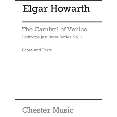 J.Brass Lollipops 1 Carnival Of Venice (Music Score/Parts) Book