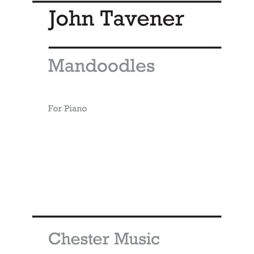 Tavener Mandoodles Piano(Arc) (Softcover Book)