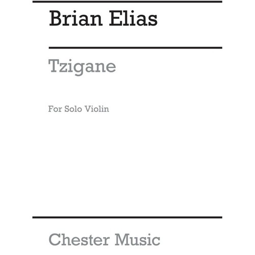 Elias Tzigane Solo Violin(Arc) (Softcover Book)