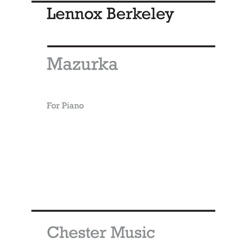 Berkeley Mazurka Piano Solo(Arc) (Softcover Book)