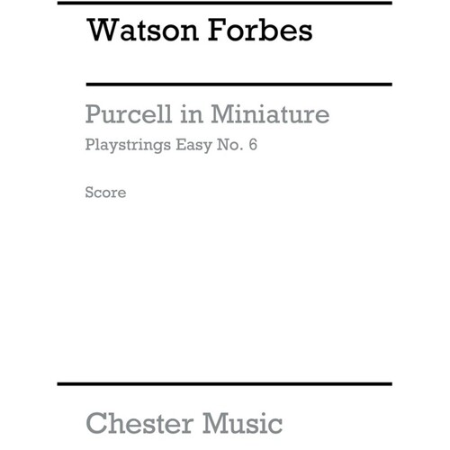 Playst.Ez 06 Purcell In Min. Sc(Arc)