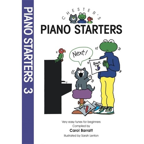 Barratt Piano Starters 3 (Softcover Book)