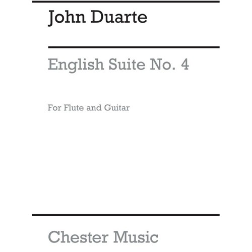 Duarte English Suite For FluteandGuitar(Arc) (Softcover Book)