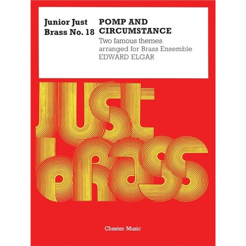 Junior Just Brass 18 Pomp And Circumstance Score/Parts Book