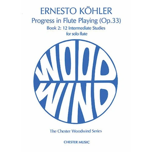 Koehler Progress in Flute Studies Op. 33 Book 2