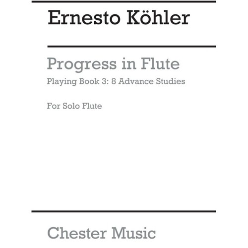 Kohler Progress Flute Studies Op 33 Book 3 (Softcover Book)