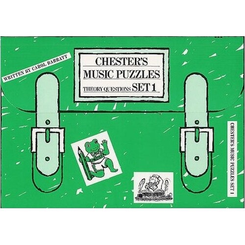 Chesters Music Puzzles Set 1 (Softcover Book)
