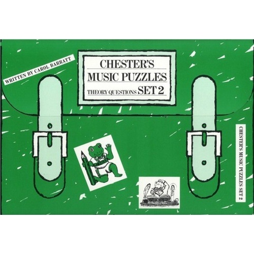 Chester's Music Puzzles Set 2 for Theory - 10 Question Papers and Achievement Certificate
