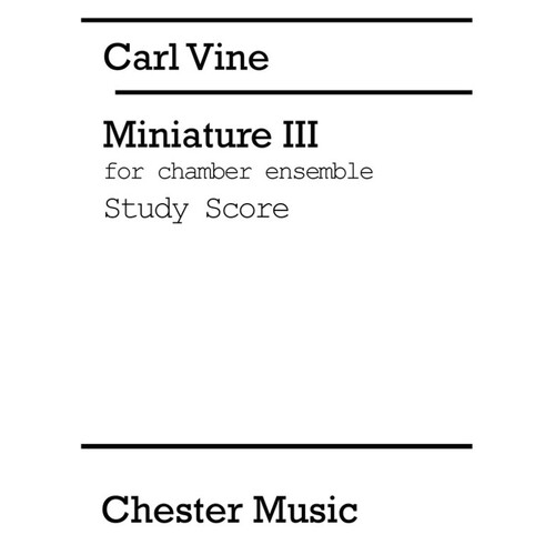 Vine Miniature 3 Score