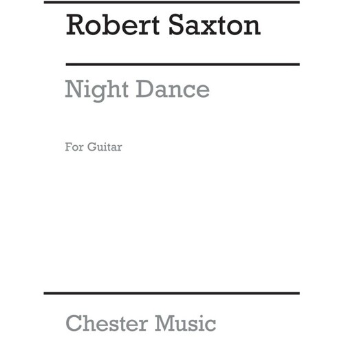 Saxton Night Dance Guitar(Arc) (Softcover Book)