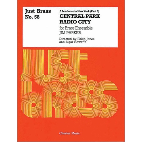 Just Brass 58 Londoner In N.Y. 2 Parker (Music Score/Parts) Book