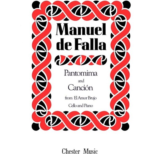 Falla Pantomima And Cancion Cel/Piano (Softcover Book)
