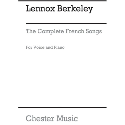 Berkeley Complete French Songs