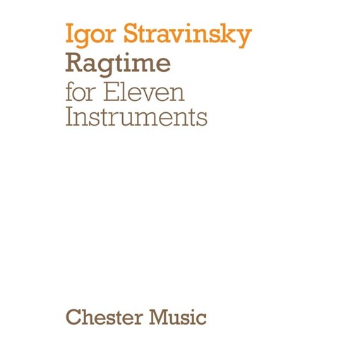 Stravinsky Ragtime 11 Inst.P/Score