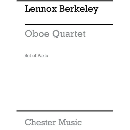 Berkeley Oboe Quartet Set Of Parts(Arc) (Set Of Parts) Book