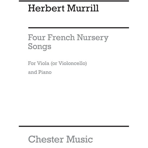 Murrill 4 French Nursery Songs Cello(Arc (Softcover Book)