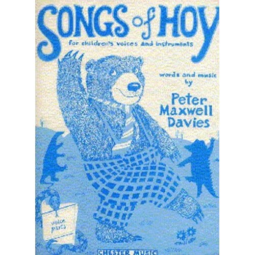 Maxwell Davies Songs Of Hoy Vocal Set