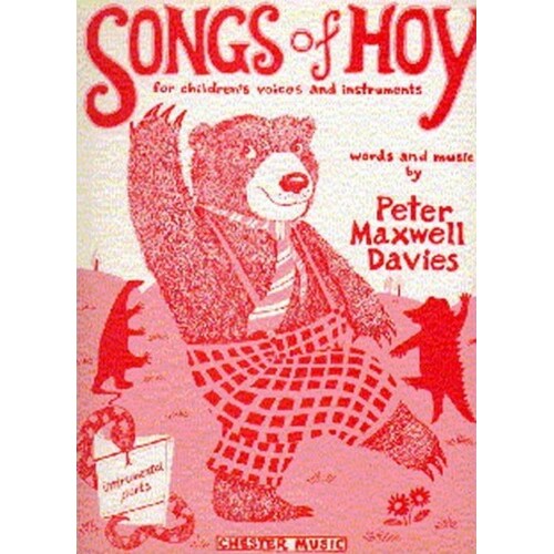 Maxwell Davies Songs Of Hoy Instr. Set