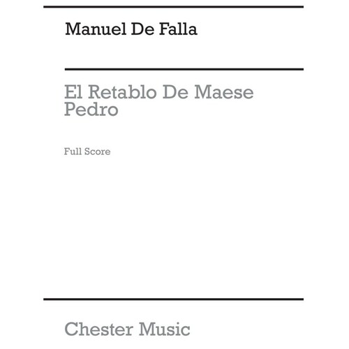 El Retablo De Maese Pedro (F/S)