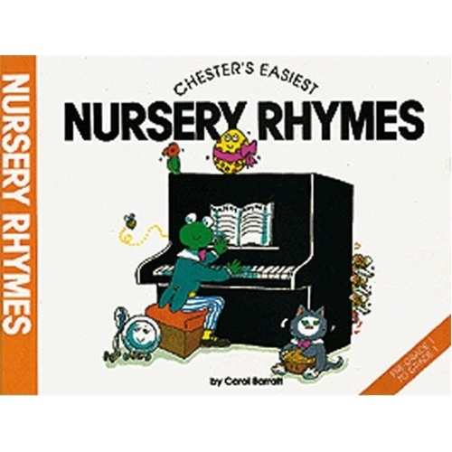 Barratt Easiest Nursery Rhymes for Piano - 26 Arrangements with Illustrations and Origins