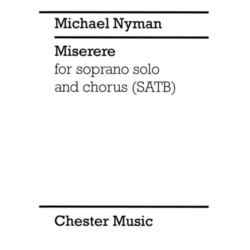 Nyman Miserere SATB