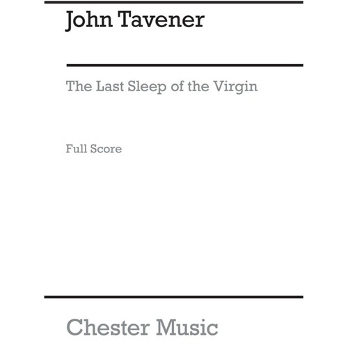 Tavener Last Sleep Virgin Score(Arc)