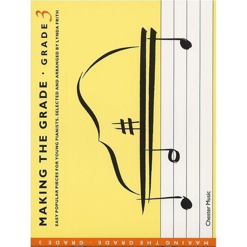Making The Grade Piano 3 by Lynda Frith - Chester Music - Easy Popular Pieces for Young Pianists