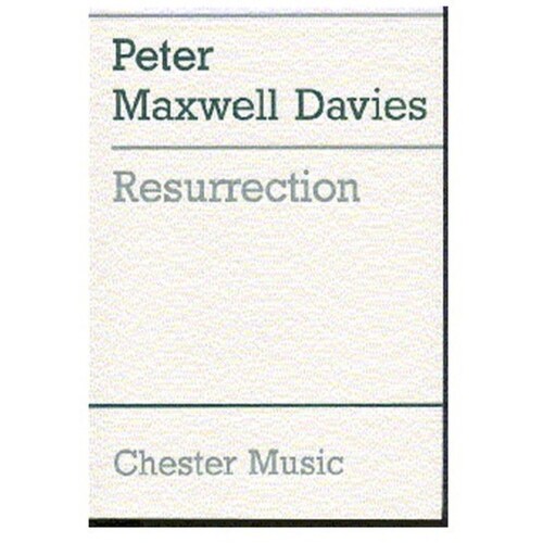 Maxwell Davies Resurrection Full Score