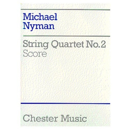 Nyman String Quartet No.2 Score Book