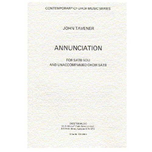 Tavener Annunciation SATB/SATB