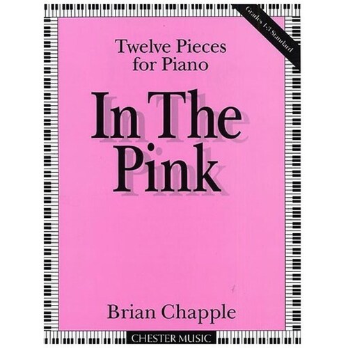 Chapple In The Pink (12 Piano Pcs) (Softcover Book)