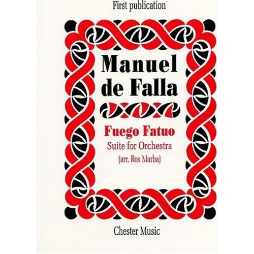 Falla Fuego Fatuo Full Score