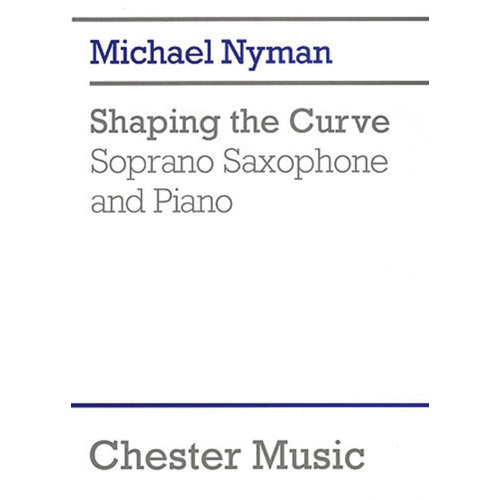 Nyman Shaping The Curve Sop Sax/Piano (Softcover Book)