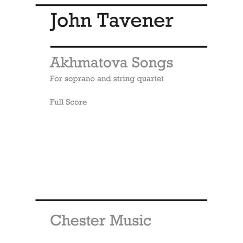 Akhamatova Songs Score