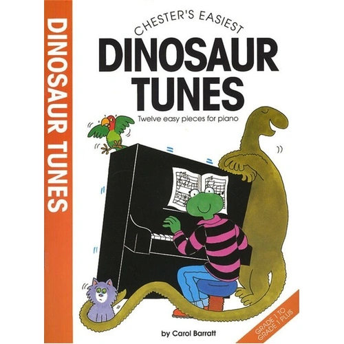 Barratt Easiest Dinosaur Tunes for Piano by Carol Barratt