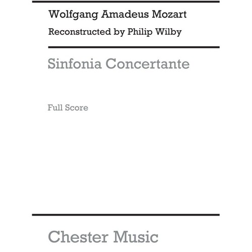 Mozart Sinfonia Concertante K104 Score