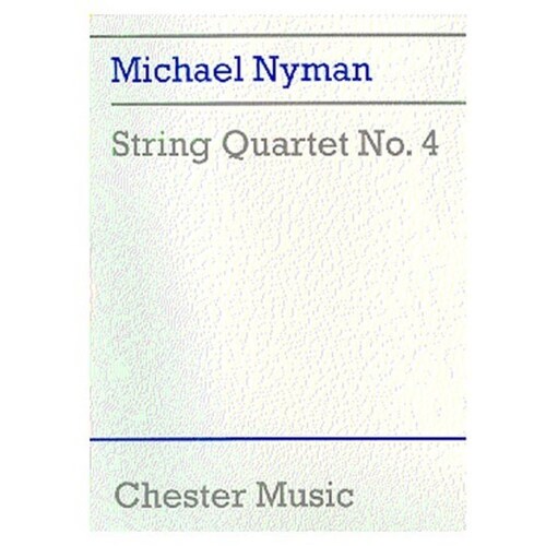 Nyman String Quartet No.4 Score Book