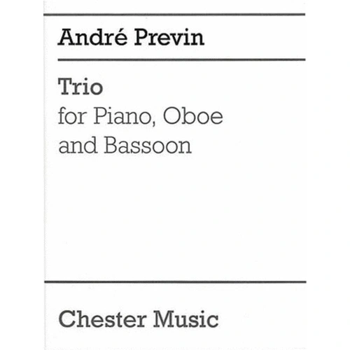 Previn - Trio for Piano, Oboe, and Bassoon SC/PTS