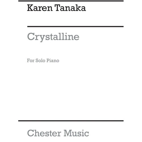 Tanaka Crystalline Piano Solo (Softcover Book)