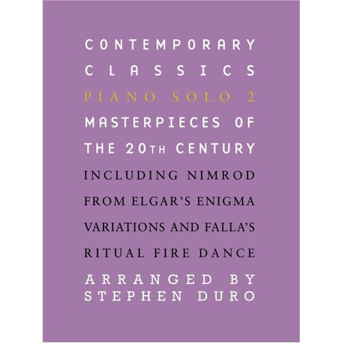 Contemporary Classics Piano Solo 2 20th Ce (Softcover Book)