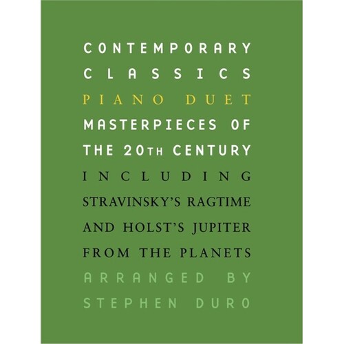 Contemporary Classics Piano Duet (Softcover Book)