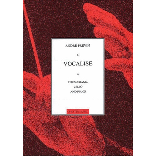 Previn Vocalise Sop/Cello/Piano(Archive Ed