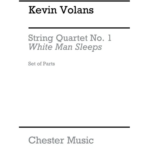 Vonline Audions String Quartet N.1 Parts(Arc)White Man Sl (Set Of Parts) Book