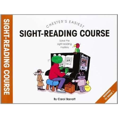 Barratt Easiest Sight Reading Course for Piano by Carol Barratt, 64 Pages, Chester Music