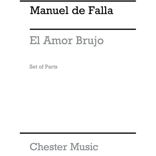 Falla El Amor Brujo String Set (Music Score/Parts) Book
